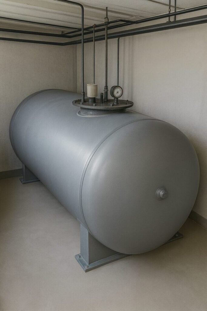 Assainissement Cergy – Cuve à fioul en sous-sol