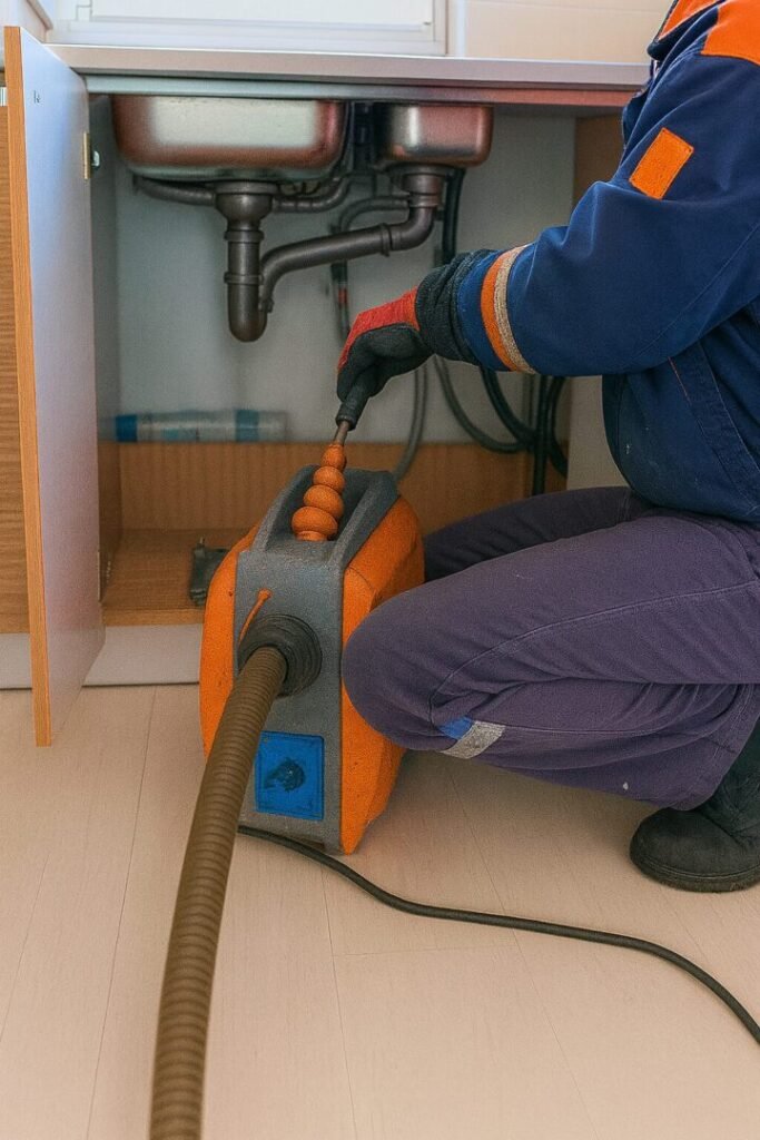 Assainissement Cergy – Débouchage évier avec furet électrique 7j/7