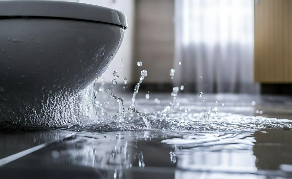 Urgence Fuite Canalisation 95 refoulement de WC dans une habitation du Val-d’Oise